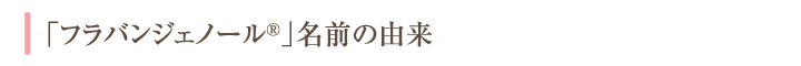 由来